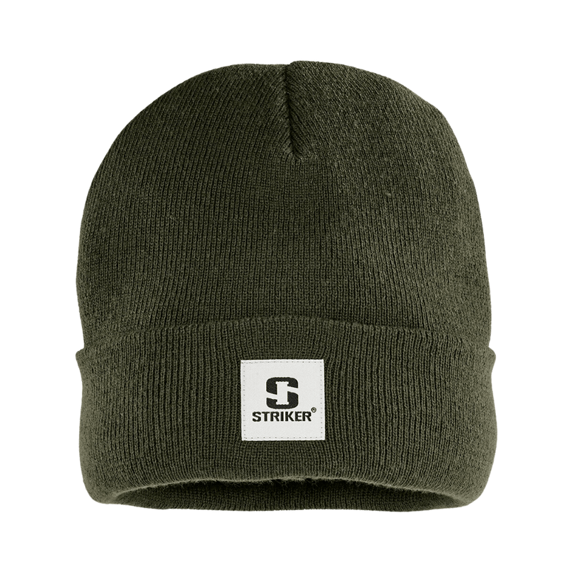 Load image into Gallery viewer, STRIKER KEYSTONE CUFFED HAT Dark Olive Striker Keystone Cuffed Hat
