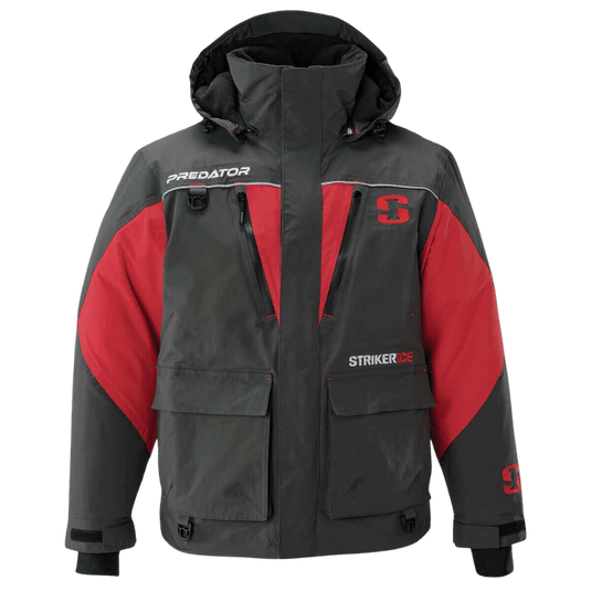 STRIKER PREDATOR JACKET Striker Predator Jacket, Charcoal/Red