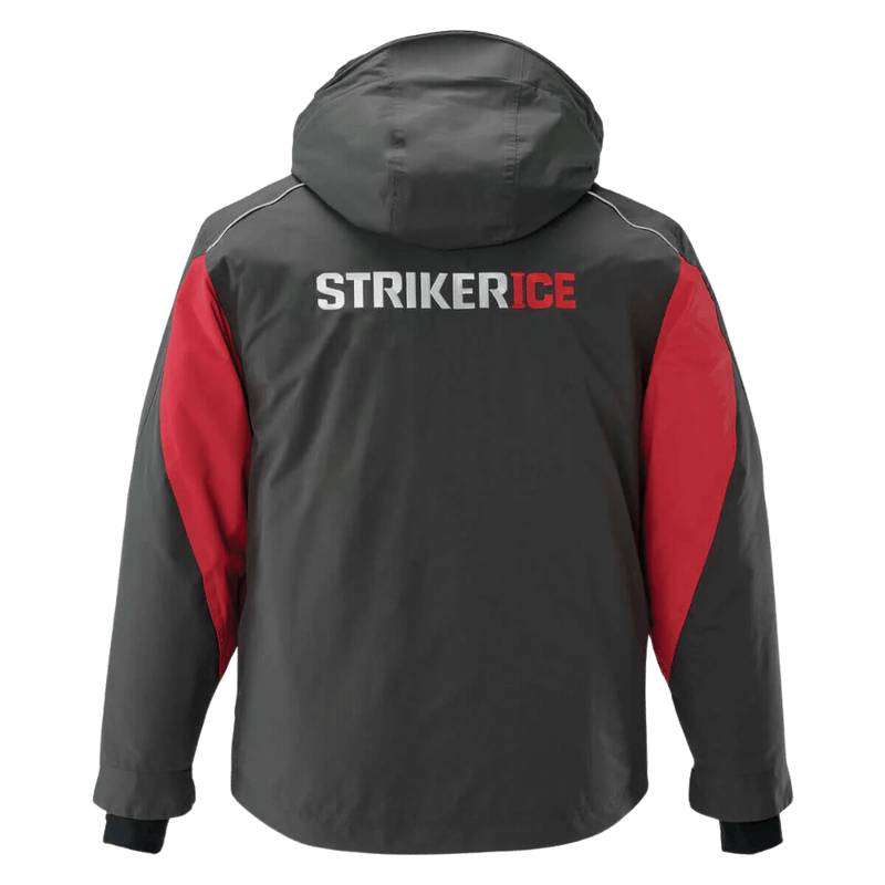 Striker Predator Jacket, Charcoal/Red – Fishing World