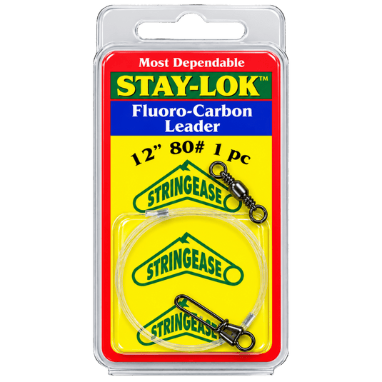 STRINGEASE MUSKY/PIKE Stringease Stay-Lok Fluorocarbon Leader