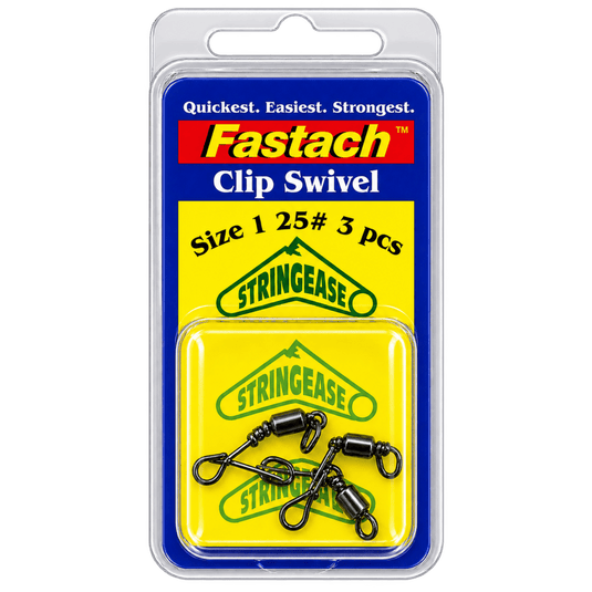 STRINGEASE TERMINAL TACKLE Stringease Fastach Clip Swivel