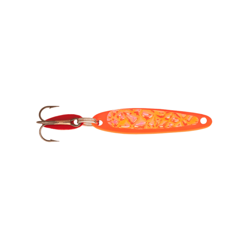 Load image into Gallery viewer, SWEDISH PIMPLE ICE SPOONS 6 Orange Ice Swedish Pimple Spoons (Special Purchase)
