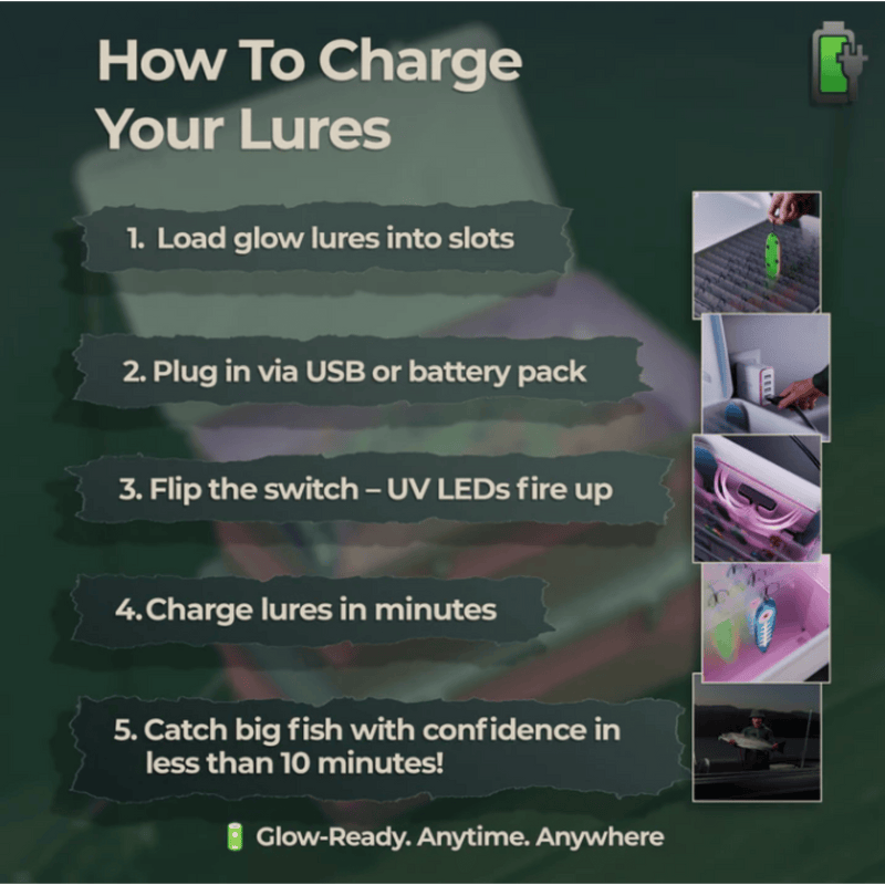 Load image into Gallery viewer, TACKLE IN A BOX UTILITY BOXES Tackle In A Box UV Charging Tackle Box
