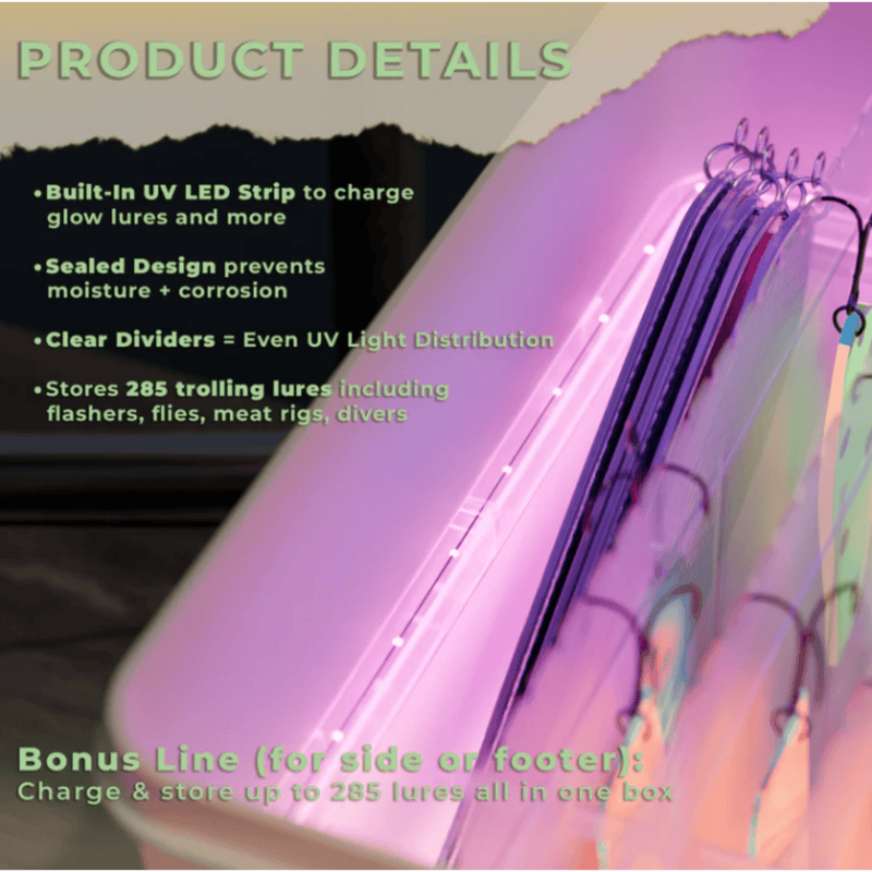 Load image into Gallery viewer, TACKLE IN A BOX UTILITY BOXES Tackle In A Box UV Charging Tackle Box
