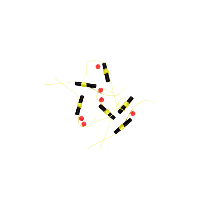 Load image into Gallery viewer, THILL BOBBERS/FLOATS Fluo Yellow Thill Premium Bobber Stops
