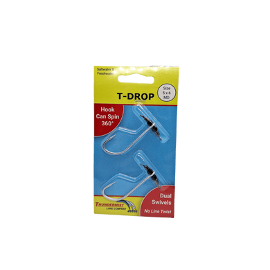 THUNDERMIST DROP SHOT HOOKS Medium Thundermist T-Drop