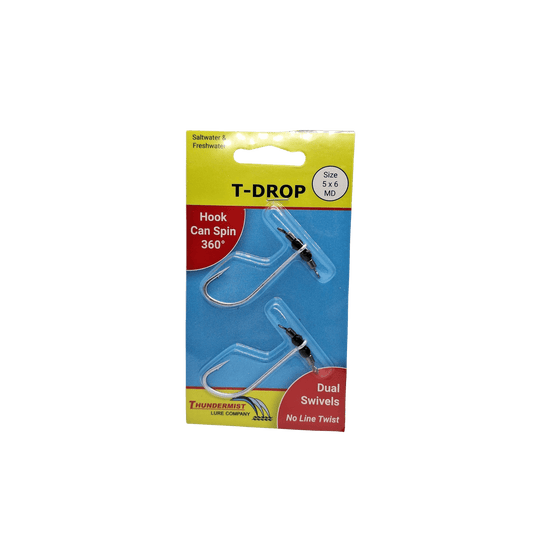 THUNDERMIST DROP SHOT HOOKS Medium Thundermist T-Drop