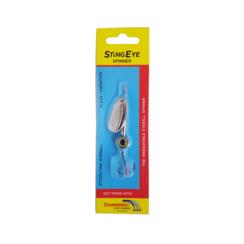Load image into Gallery viewer, THUNDERMIST SPINNERS 1 / Silver Thundermist Stingeye Spinner
