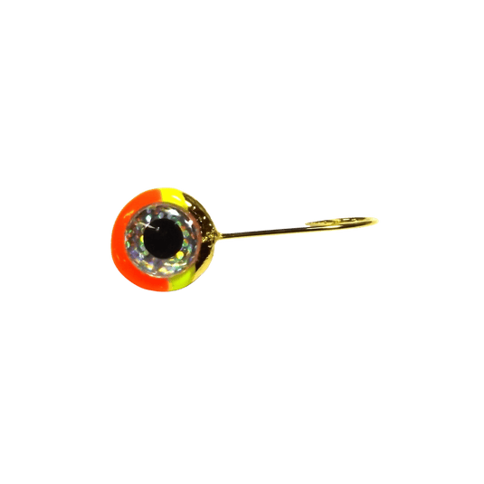 TOM'S TACKLE ALL ICE Gold/Orange/Chartreuse Tom's Tackle Shiner Eye