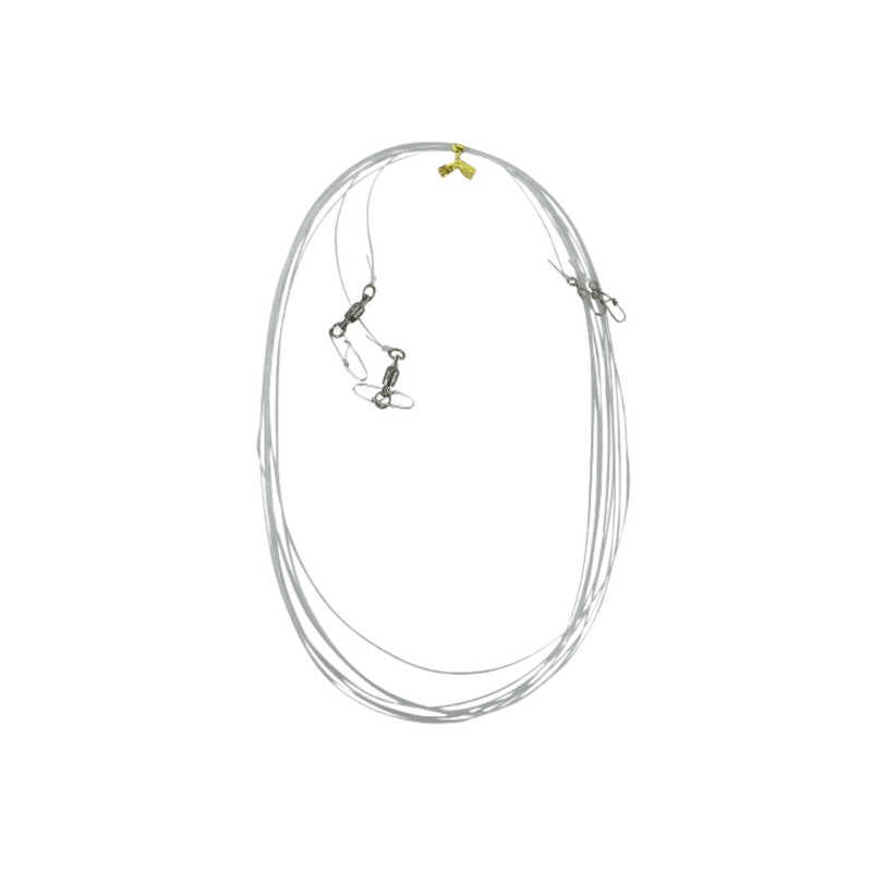 Load image into Gallery viewer, TORPEDO DIVER TERMINAL TACKLE Torpedo 20lb Fluorocarbon 84" Leaders 2pk
