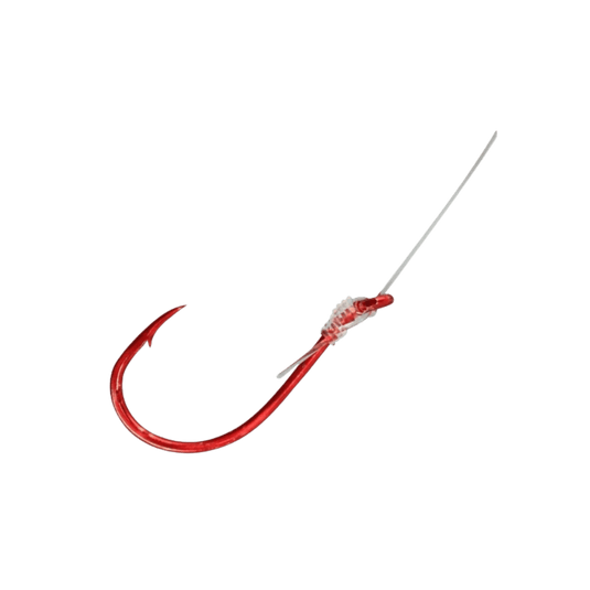 TORPEDO DIVER TERMINAL TACKLE Torpedo Bloody Red Fluorocarbon Snells 60in