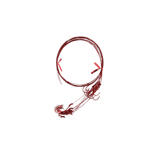 TORPEDO DIVER TERMINAL TACKLE Torpedo Bloody Red Wire Snells 24"