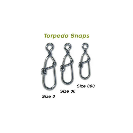 TORPEDO DIVER TERMINAL TACKLE Torpedo Snaps 