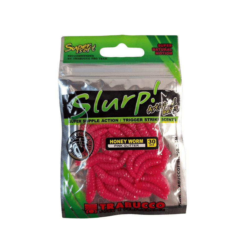 Load image into Gallery viewer, TRABUCCO CARP Standard / Pink Glitter Trabucco Honey Worm
