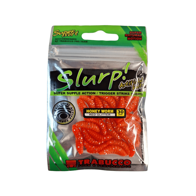 Load image into Gallery viewer, TRABUCCO CARP Standard / Red Glitter Trabucco Honey Worm
