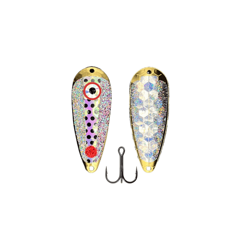 Load image into Gallery viewer, TRIPLE THREAT CASTING SPOONS Polka Dot Beaver Triple Threat Hyper Casting Spoon
