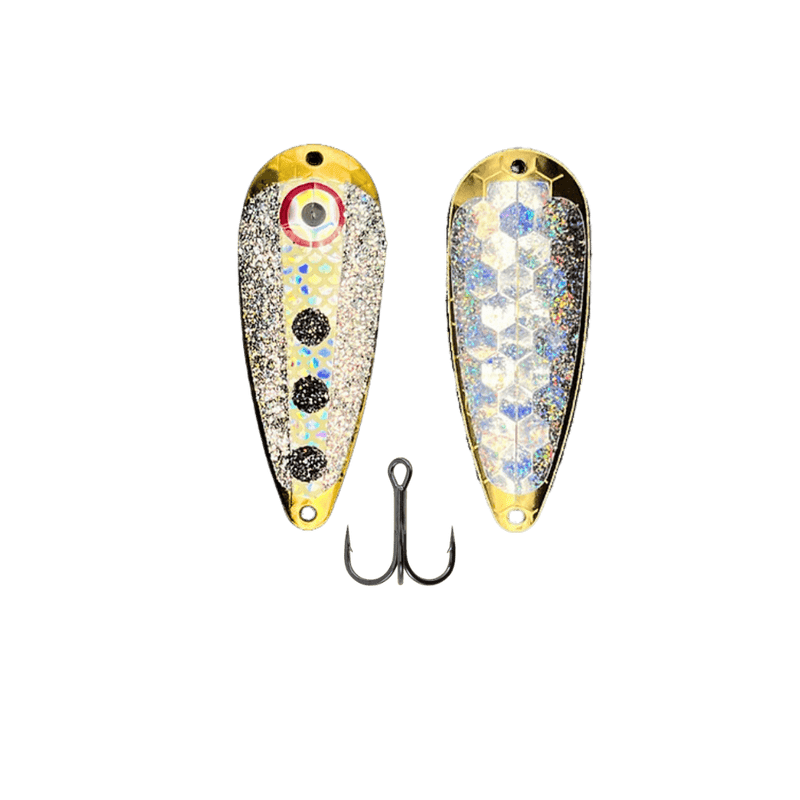 Load image into Gallery viewer, TRIPLE THREAT CASTING SPOONS Silver Lining Triple Threat Hyper Casting Spoon
