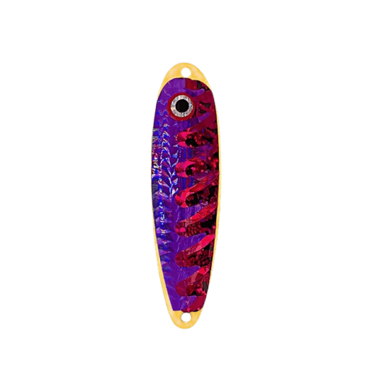 TRIPLE THREAT TROLLING SPOONS Banana Dr. Death Triple Threat Standard Spoon 4