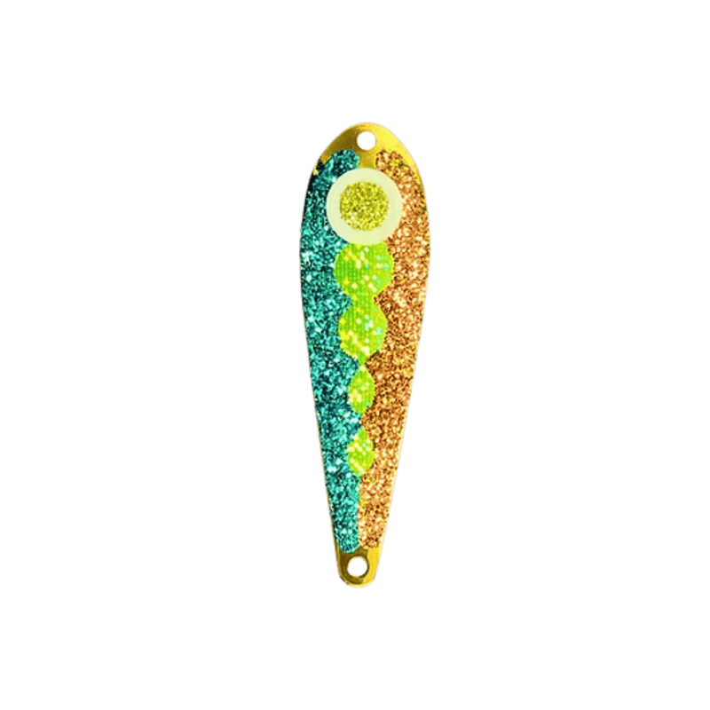 Load image into Gallery viewer, TRIPLE THREAT TROLLING SPOONS Karma Chamelon Triple Threat Standard Spoon 4"
