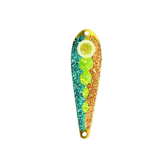 TRIPLE THREAT TROLLING SPOONS Karma Chamelon Triple Threat Standard Spoon 4"