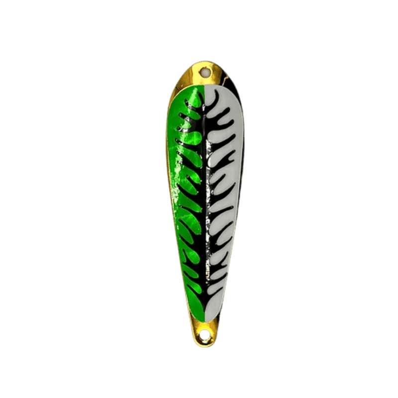 Load image into Gallery viewer, TRIPLE THREAT TROLLING SPOONS Salmon Slayer Triple Threat Standard Spoon 4"
