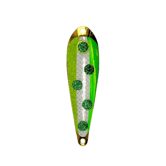 TRIPLE THREAT TROLLING SPOONS Sour Apple Triple Threat Magnum Spoon