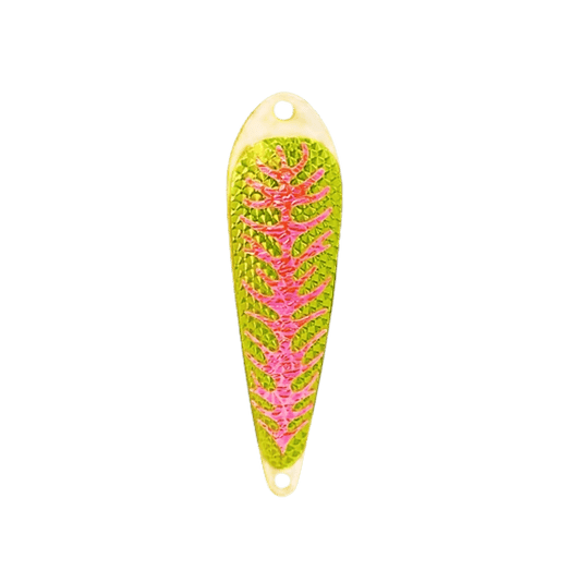 TRIPLE THREAT TROLLING SPOONS Tequila Sunrise Triple Threat Standard Spoon 4"