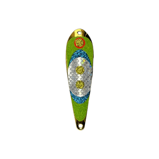 TRIPLE THREAT TROLLING SPOONS Tree Frog Triple Threat Magnum Spoon