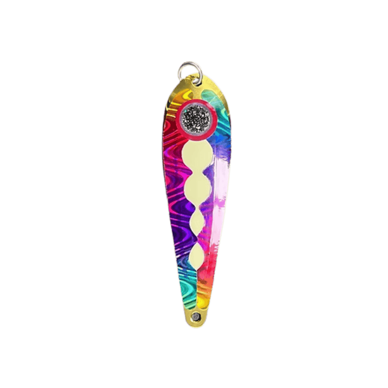 Load image into Gallery viewer, TRIPLE THREAT TROLLING SPOONS Tropical Glow Triple Threat Magnum Spoon
