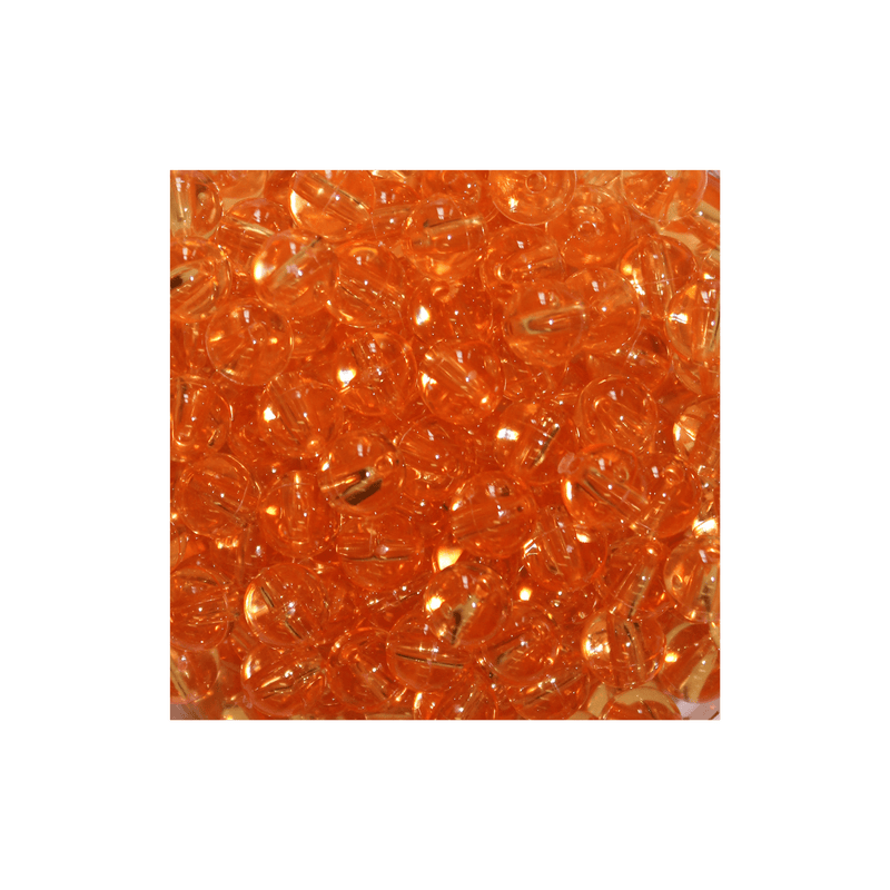Load image into Gallery viewer, TROUTBEADS STEELHEAD GEAR 8MM / Orange Clear TroutBeads Trout Beads
