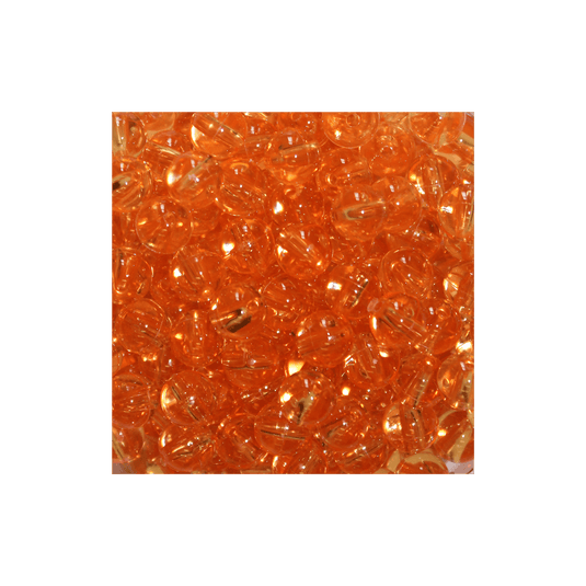 TROUTBEADS STEELHEAD GEAR 8MM / Orange Clear TroutBeads Trout Beads