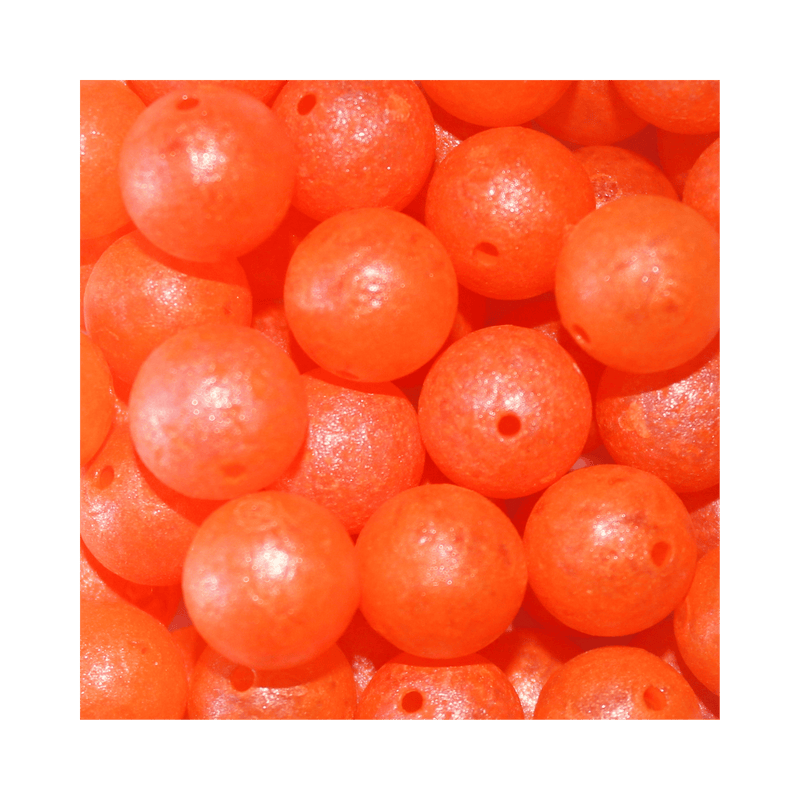 Load image into Gallery viewer, TROUTBEADS STEELHEAD GEAR 8MM / Orange Glow Troutbeads GlowBeadz
