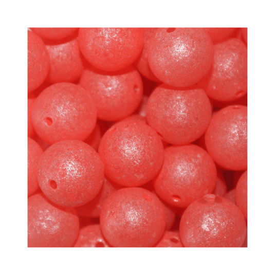 TROUTBEADS STEELHEAD GEAR 8MM / Pink Glow Troutbeads GlowBeadz