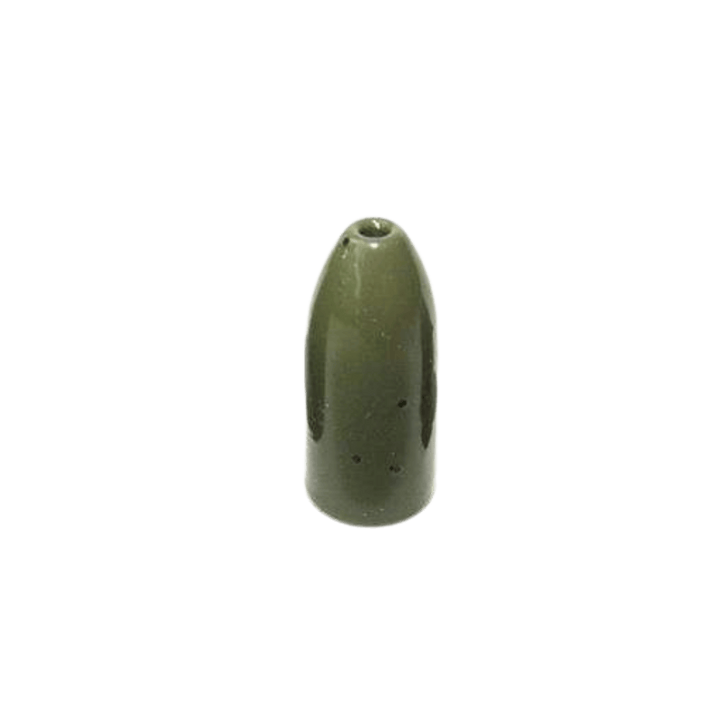 Load image into Gallery viewer, ULTRA TUNGSTEN BULLET WEIGHT 1/2 / Green Pumpkin Ultra Tungsten Bullet Weight
