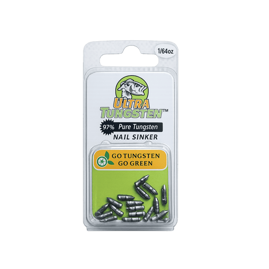 ULTRA TUNGSTEN WEIGHTS 1/64 Ultra Tungsten Nail Weight / Nail Sinker