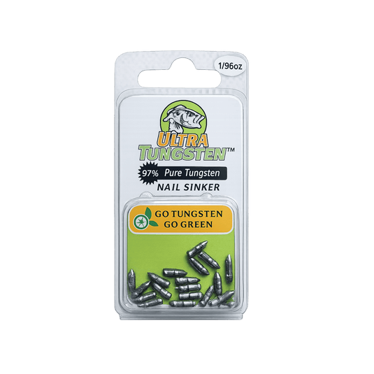 ULTRA TUNGSTEN WEIGHTS 1/96 Ultra Tungsten Nail Weight / Nail Sinker