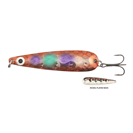 VAN DUTCH TROLLING SPOONS 3.25" / Burnt Plum Van Dutch The Little Hoser Trolling Spoon