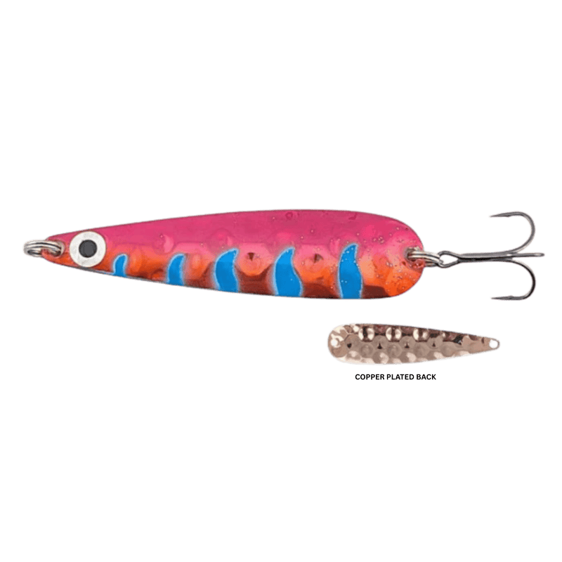 Load image into Gallery viewer, VAN DUTCH TROLLING SPOONS 3.25" / Cosmic Perch Copper Van Dutch The Little Hoser Trolling Spoon
