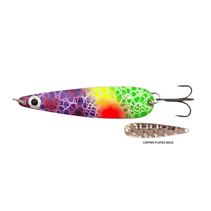 Load image into Gallery viewer, VAN DUTCH TROLLING SPOONS 3.25" / Norhtern Storm Copper Van Dutch The Little Hoser Trolling Spoon
