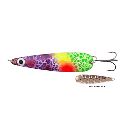 VAN DUTCH TROLLING SPOONS 3.25" / Norhtern Storm Copper Van Dutch The Little Hoser Trolling Spoon