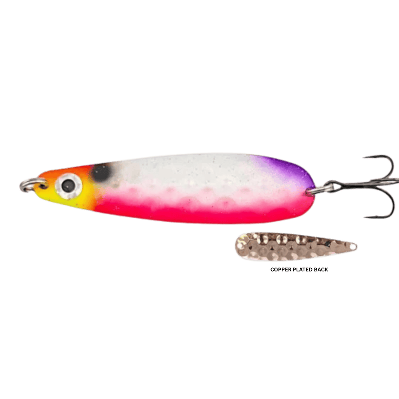 Load image into Gallery viewer, VAN DUTCH TROLLING SPOONS 3.25" / Pink Panties Copper Van Dutch The Little Hoser Trolling Spoon
