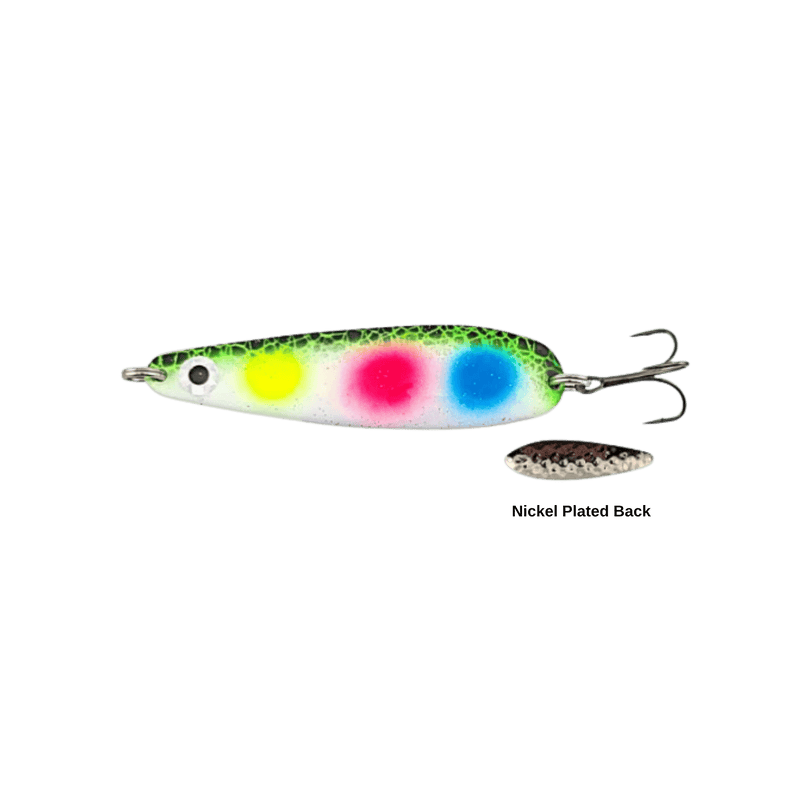 Load image into Gallery viewer, VAN DUTCH TROLLING SPOONS 4" / Atomic Wonder Bread Van Dutch The Hoser Trolling Spoon
