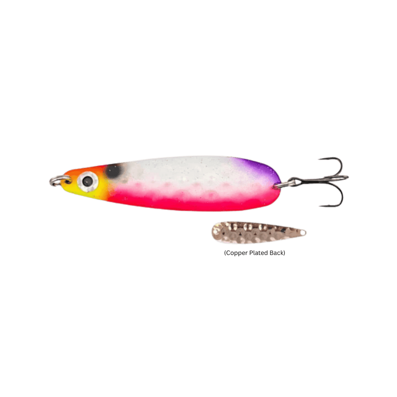 Load image into Gallery viewer, VAN DUTCH TROLLING SPOONS 4" / Pink Panties Copper Van Dutch The Hoser Trolling Spoon
