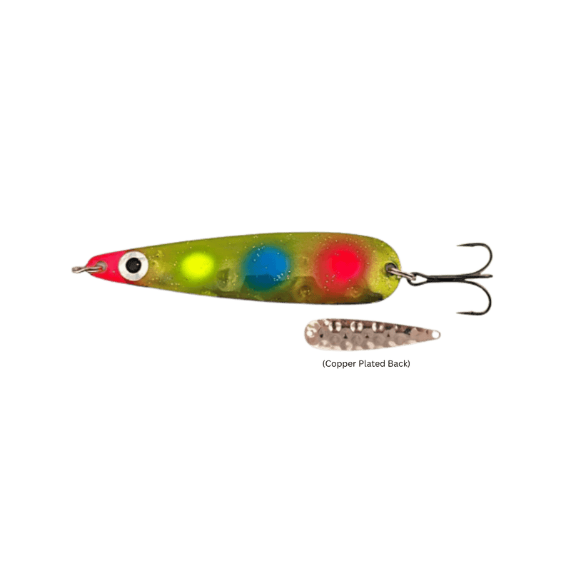 Load image into Gallery viewer, VAN DUTCH TROLLING SPOONS 4" / Radioactve Rpplr Cop Van Dutch The Hoser Trolling Spoon
