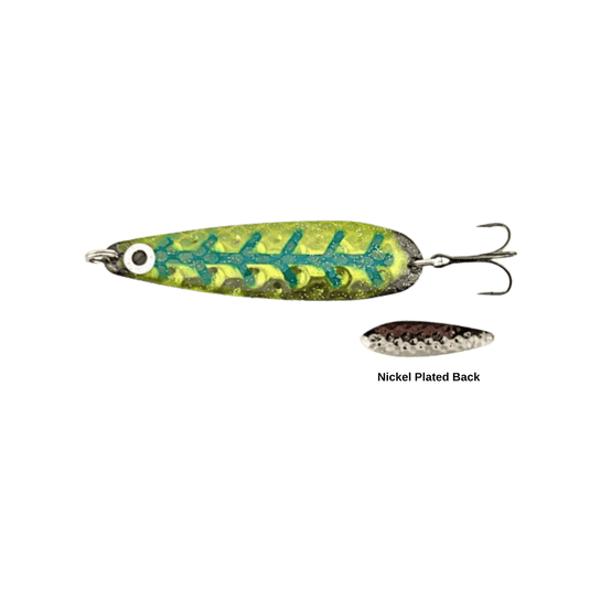 VAN DUTCH TROLLING SPOONS 4" / Slime Slayer Van Dutch The Hoser Trolling Spoon
