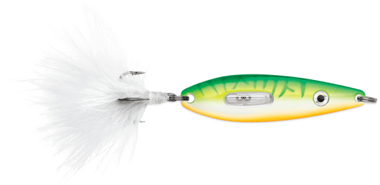 VMC ALL ICE 1-8 / Green Fire UV VMC Rattling Roach Spoon