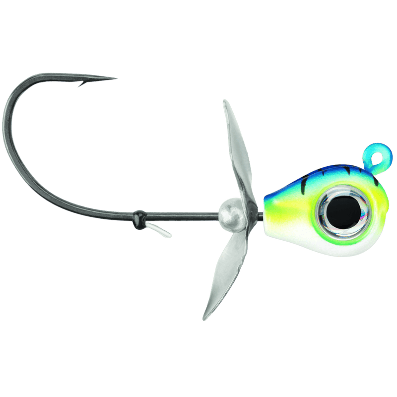 Load image into Gallery viewer, VMC ALL JIGS 1-2 / Blue Fire UV VMC Snitch Jig
