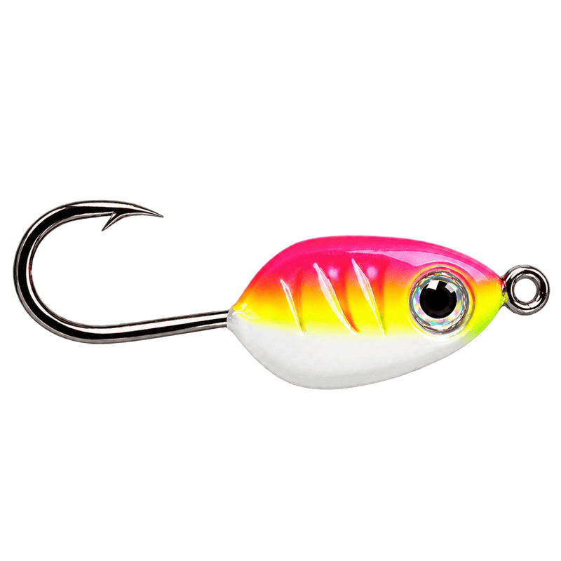 Load image into Gallery viewer, VMC ICE SPOONS 1-16 / Glow Pink VMC Tear Drop Jig
