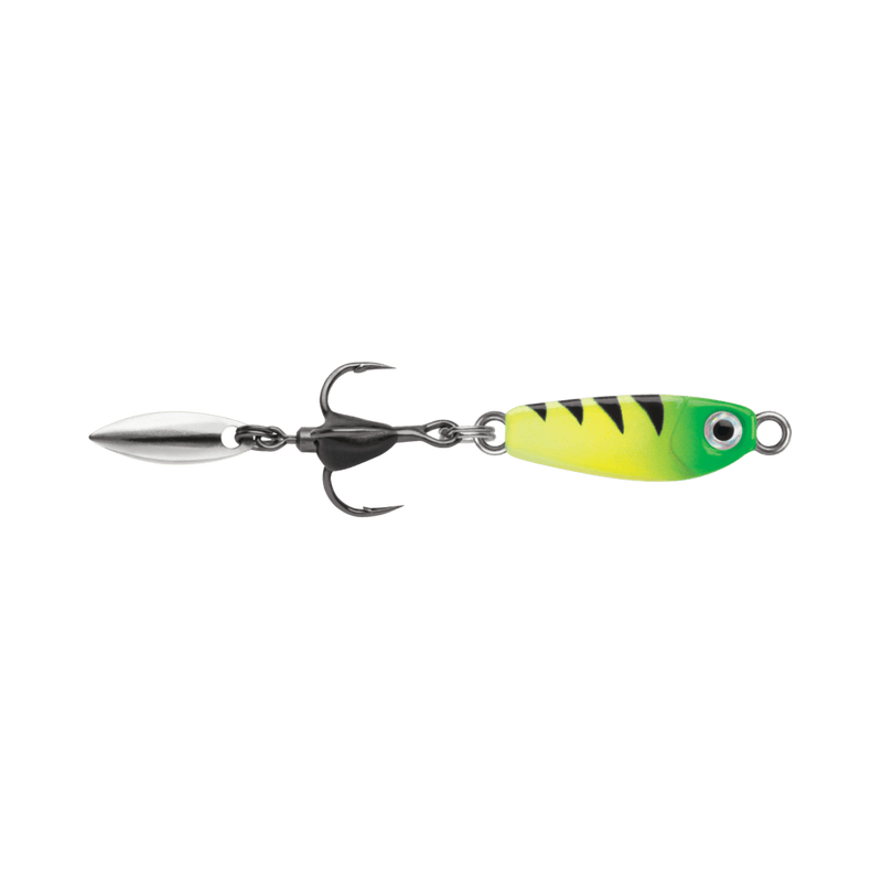 Load image into Gallery viewer, VMC ICE SPOONS 1-8 / Glow Slimy Lime VMC Bladed Bull Spoon
