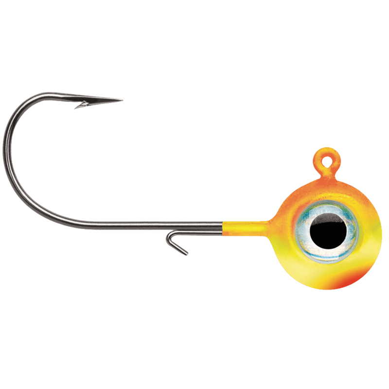 Load image into Gallery viewer, VMC MOON EYE 1-16 / Chartreuse Orange VMC Neon Moon Eye Jig
